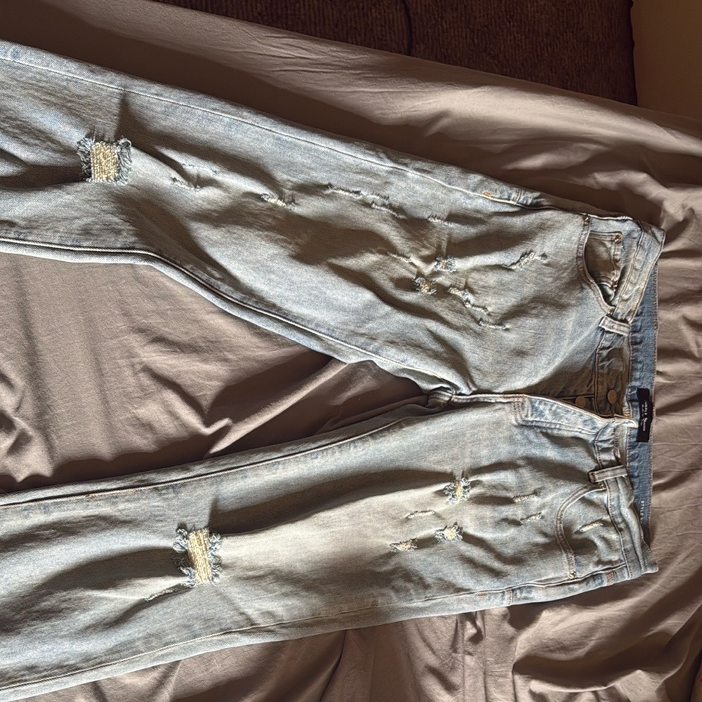 Purple jeans size 31